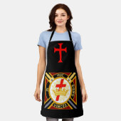 Knight's Templar Schürze (Getragen)