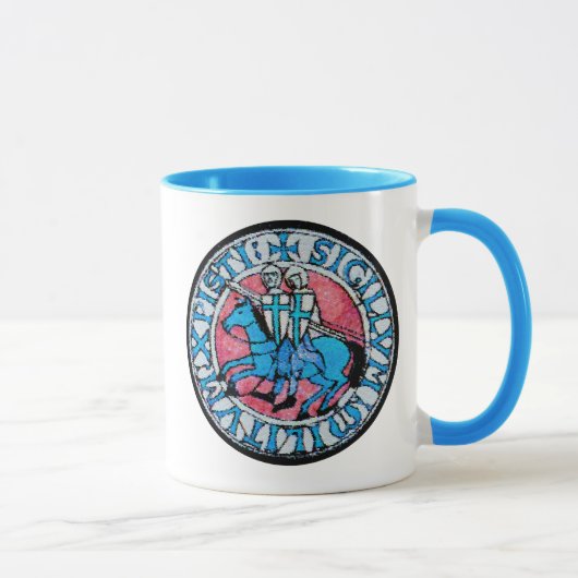 Knights Templar Siegel Tasse (Rechts)