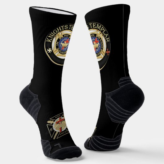 Knights Templar Socken (Gewinkelt)