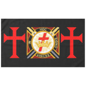 Knight's Templar Tischdecke (Vorderseite (Horizontal))