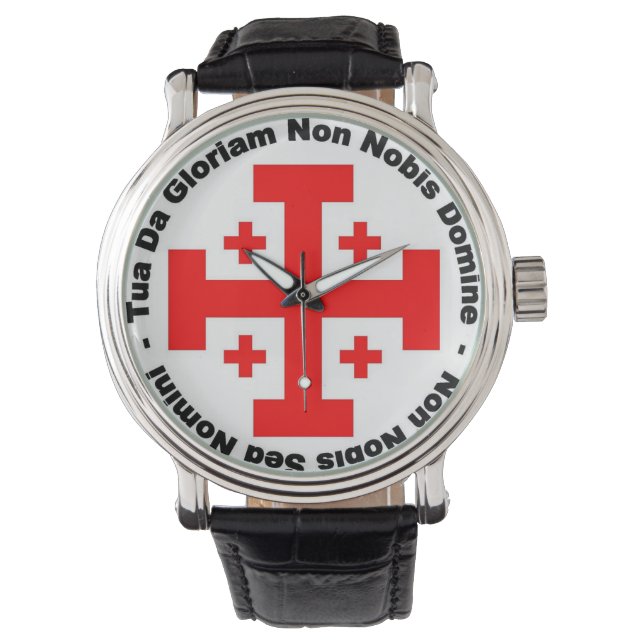 Knights Templar Uhr (Vorderseite)