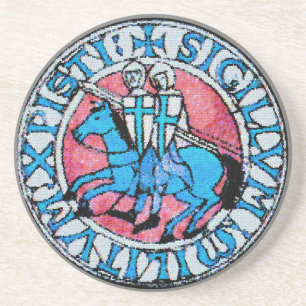 Knights Templar Untersetzer