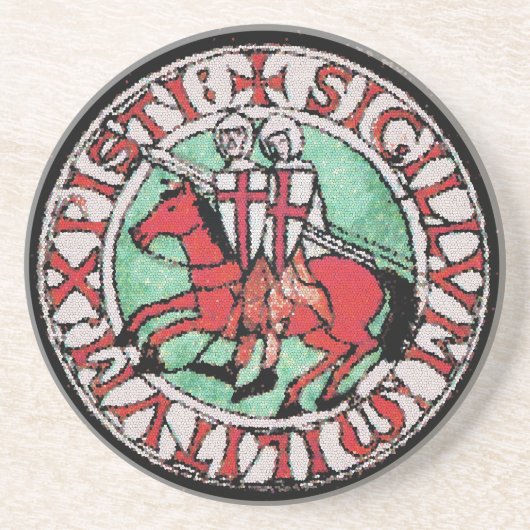 Knights Templar Untersetzer (Vorne)