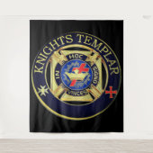 Knights Templar Wandteppich (Vorderseite)