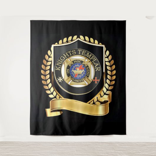 Knights Templar Wandteppich (Vorderseite)