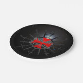 Knights-Templerplatte Pappteller (Schrägansicht)