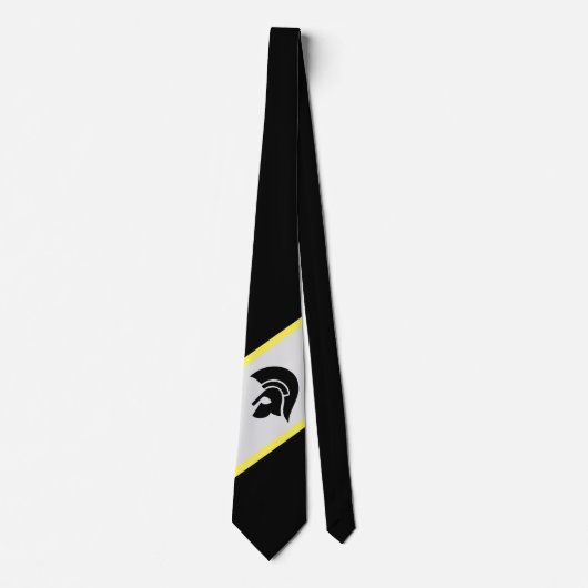 Knights Vikings Warriors Mascot Football Necktie Krawatte (Vorderseite)
