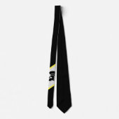 Knights Vikings Warriors Mascot Football Necktie Krawatte (Rückseite)