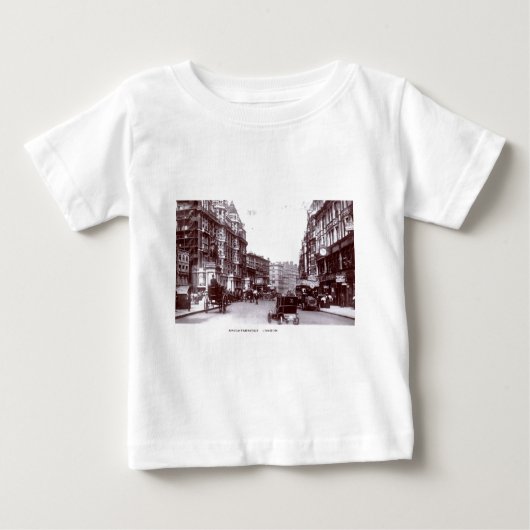 Knightsbridge, London 1910 Vintag Baby T-shirt (Vorderseite)