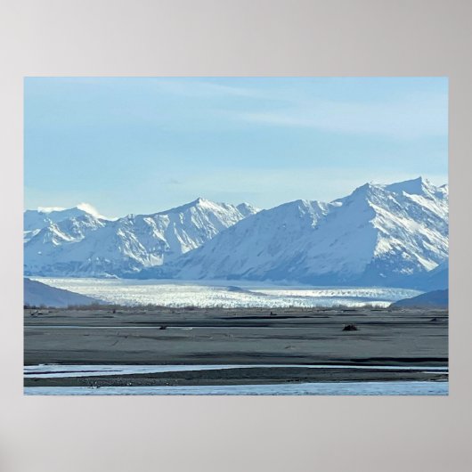 Knik Glacier Poster @3Typs1life (Vorne)
