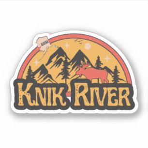 Knik River, Alaska Aufkleber
