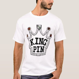 Knistern-König Pin T-Shirt
