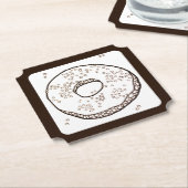 KNIT DONUT Ticket Papier Untersetzer (angewinkelt)