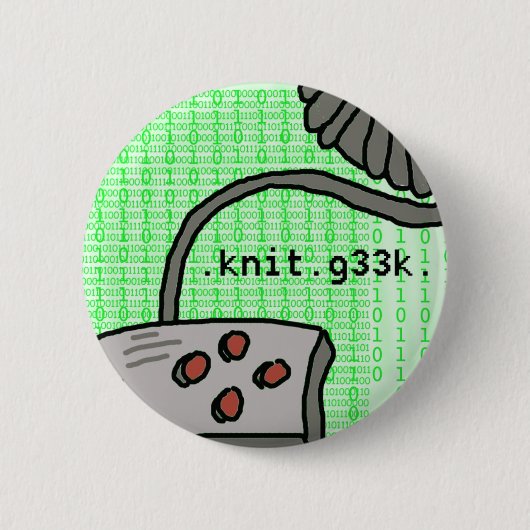 .knit.g33k Knopf Button (Vorderseite)