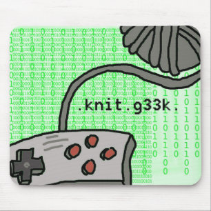 .knit.g33k mousepad