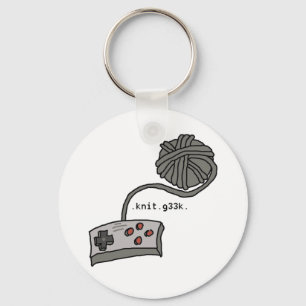 .knit.g33k Schlüsselanhänger