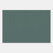 Knit pattern simple dark green Christmas holiday Geschenkpapier Set (Vorderseite)