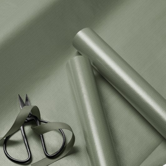 Knit pattern simple sage green Christmas holiday Geschenkpapier