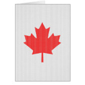 Knit Style Maple Leaf Knitting Motiv (Vorne)