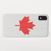 Knit Style Maple Leaf Knitting Motiv Case-Mate iPhone Hülle (Rückseite (Horizontal))