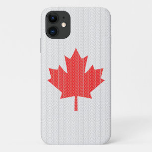 Knit Style Maple Leaf Knitting Motiv Case-Mate iPhone Hülle