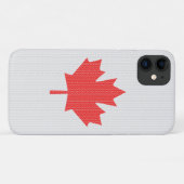 Knit Style Maple Leaf Knitting Motiv Case-Mate iPhone Hülle (Rückseite (Horizontal))