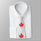 Knit Style Maple Leaf Knitting Motiv Krawatte (Gebunden)