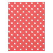 Knit Style Maple Leaf Knitting Motiv Tischdecke (Vorderseite)