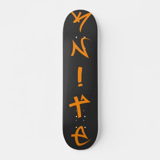 Knite- Kohlenstofffaser Skateboard (Vorne)
