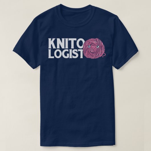 Knitologe T-Shirt (Design vorne)