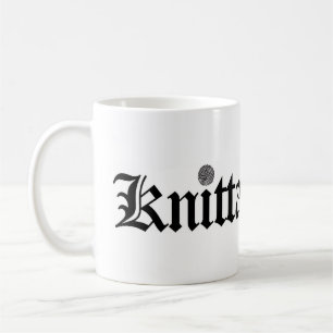 Knitta 4 Lebens-Tasse Kaffeetasse