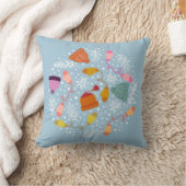 Knitted Hats and Mittens Winter Set Kissen (Decke)