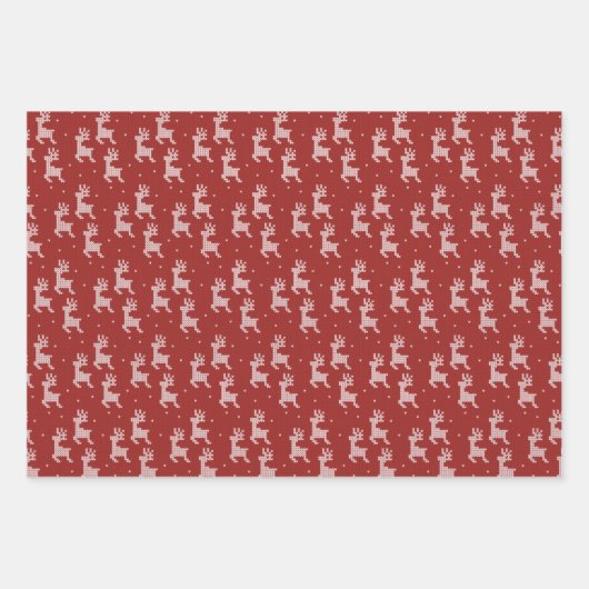 Knitted Joy Geschenkpapier Set (Vorderseite 3)