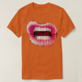 Knitted Lips  T-Shirt (Design vorne)