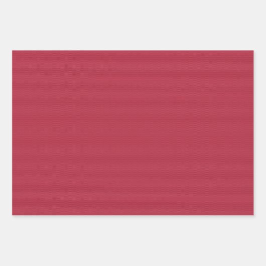 Knitted pattern simple red Christmas holiday Geschenkpapier Set (Vorderseite 2)