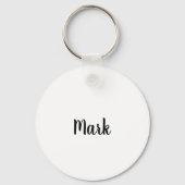 Knitted Queen of Hearts Valentine Self-Love Doll Schlüsselanhänger (Rückseite)