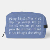 KNITTENWÖRTERBag II Waschbeutel (Rückseite)