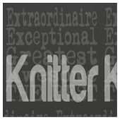 Knitter Extraordinator Stoff (Nahaufnahme)