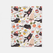 Knitter Fleecedecke (Vorderseite)