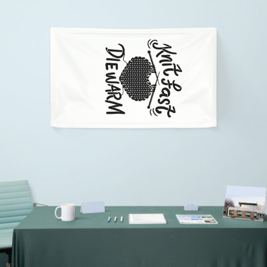 Knitter Funny Knitter Banner (Messeveranstaltung)