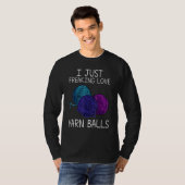 Knitter für Männer Krongarn Thread_6 T-Shirt (Vorne ganz)