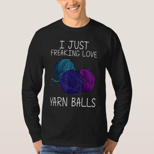 Knitter für Männer Krongarn Thread_6 T-Shirt (Vorderseite)