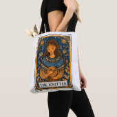 Knitter Knitter Tarot Thema Tasche (Von Nahem)