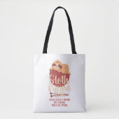 Knitter Sloth Tasche (Vorderseite)