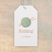 Knitter Strickgarn Geschenktasten Geschenkanhänger