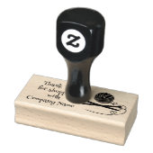 Knitter Wollgarnshop Vielen Dank Gummistempel (Stempel)