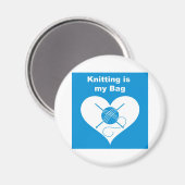 Knitterbeutel Magnet (Vorderseite/Rückseite)