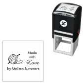 Knittergarn aus Liebe 1 Permastempel (Beispiel)