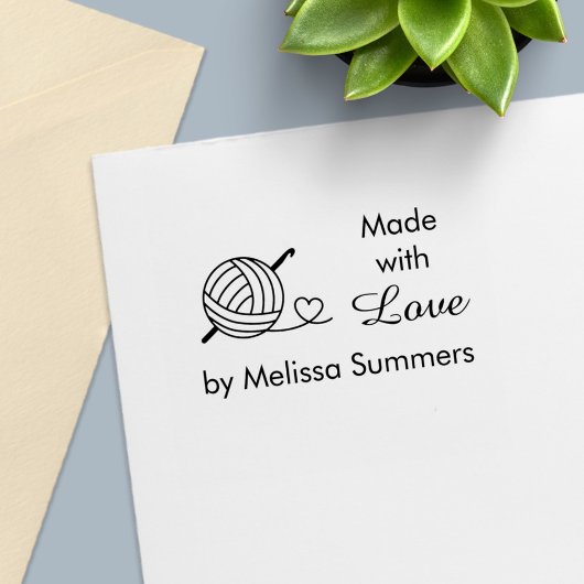 Knittergarn aus Liebe 1 Permastempel