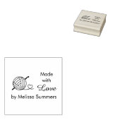 Knittergarn aus Liebe 2 Gummistempel (Stempel)